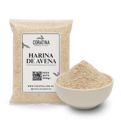 Harina de avena x 500g.