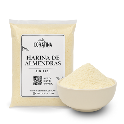 Harina de almendra SIN PIEL