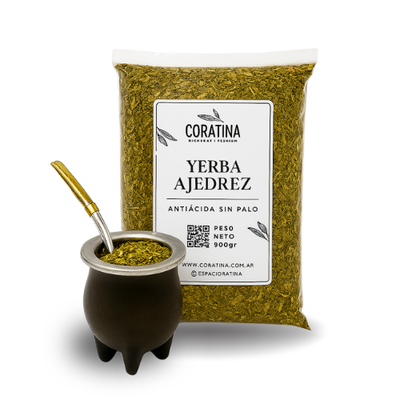 Yerba antiacida Ajedrez sin palo x 1kg