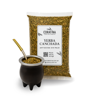 Yerba Canchada con palo x 100g.