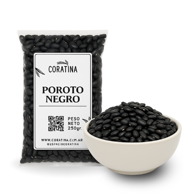 Poroto negro x 500g.