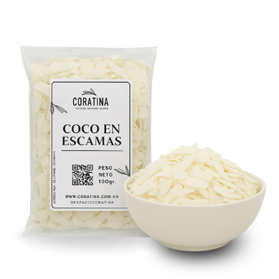 Coco en Escamas x 100g.