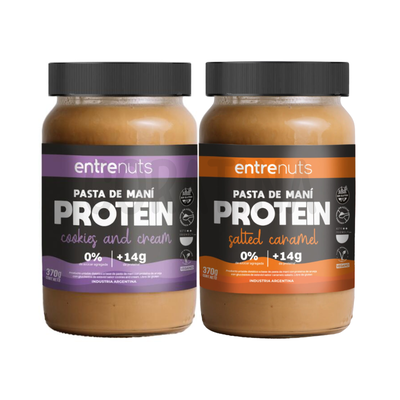 Entrenuts Pasta de Maní PROTEIN x 370g.