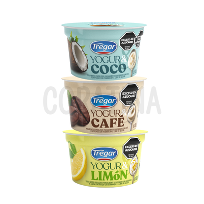 Tregar Yogur Batido Endulzado 120g.