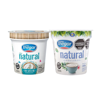Tregar Yogur Natural x 140g.