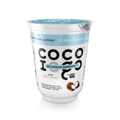 Cocoiogo Yogurt de leche de Coco - Natural Sin Azúcar