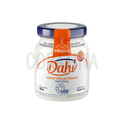 Dahí Probio Deslactosado Natural x 190g