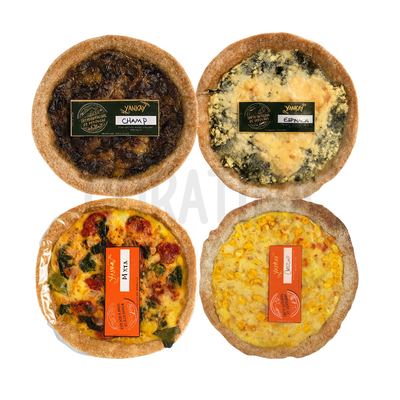 Yankay Tartas Integrales Agroecológicas con Huevo de Campo - Individuales