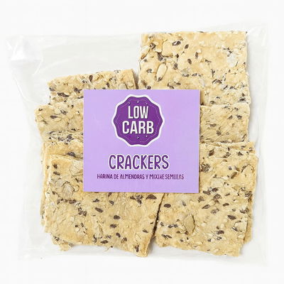 Crackers de Harina de Almendras con semillas x 100g