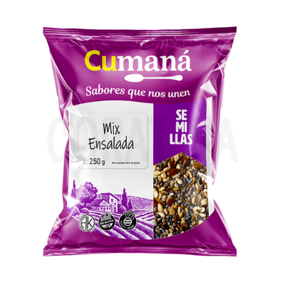 Cumaná Mix de semillas de Ensalada SIN GLUTEN x 250g.