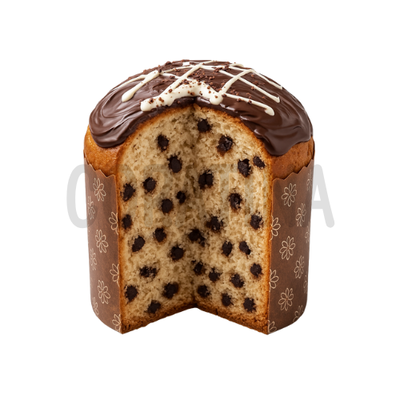 Pan dulce de Harina de Almendras con Eritritol y Chips de Choco x 500g.