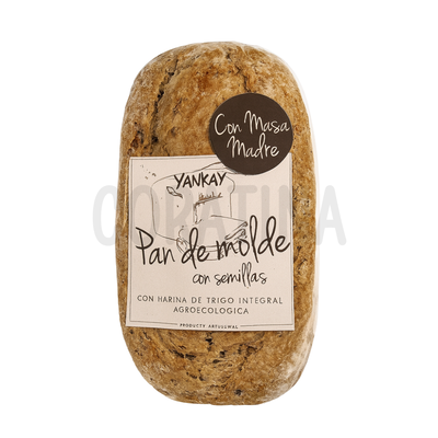 Yankay Pan de Molde Integral de Masa Madre x 1kg