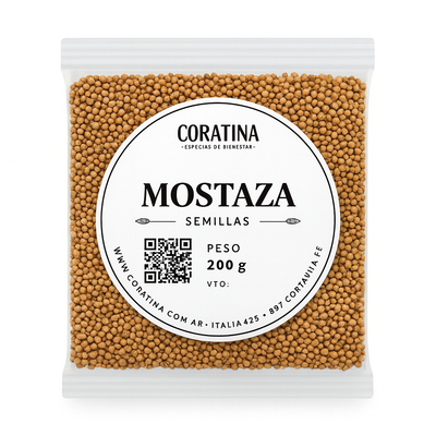 Mostaza en Grano x 100g,
