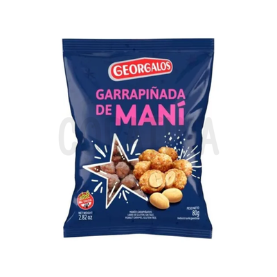 Georgalos Garrapiñada Mani SIN GLUTEN 80g.