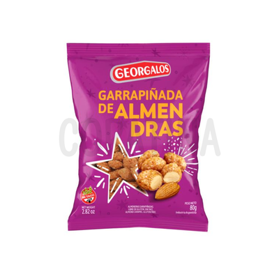 Georgalos Garrapiñada Almendras SIN GLUTEN 80g.