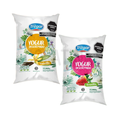 Tregar Yogur Bebible Descremado x 900ml