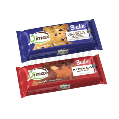 Dimax Budín SIN GLUTEN x 185g.