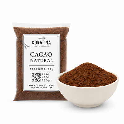 Cacao Natural en polvo x 100g.