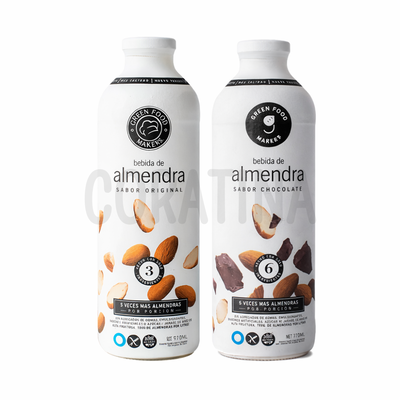 Green Food Makers Bebida de Almendras x 910ml