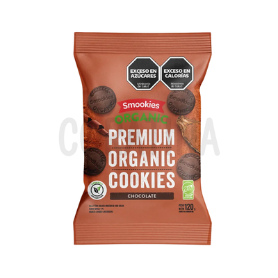 Smookies Premium Organic Cookies Chocolate x 120g