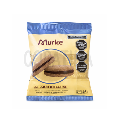 Murke Alfajor Integral 0% azúcar