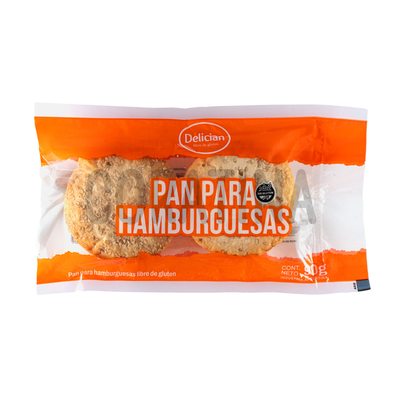 Delician Pan de Hamburguesas x 2u