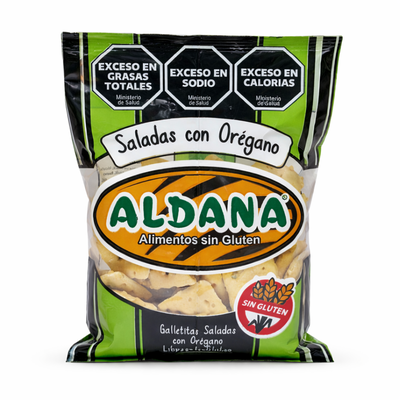 Aldana Galletitas Saladas con Orégano x 160g