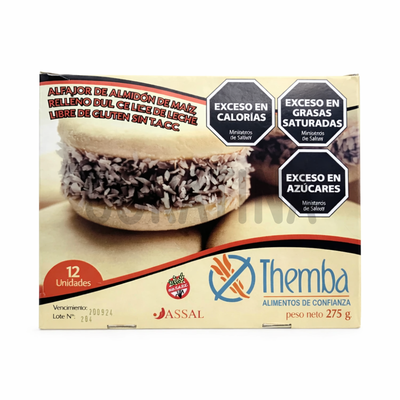 Themba Alfajorcitos de Maicena x 12u