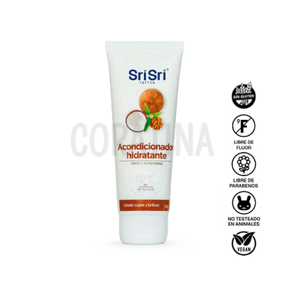 Sri Sri Acondicionador Hidratante de Coco y Almendras x 100g.