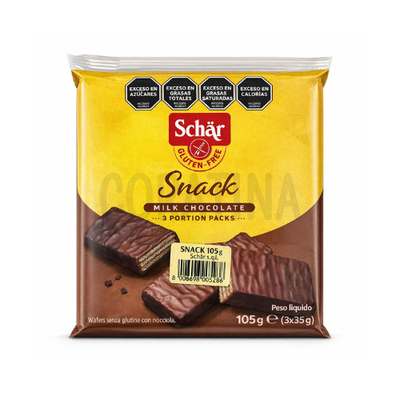 Schar Oblea Bañada en Chocolate 3x35g.