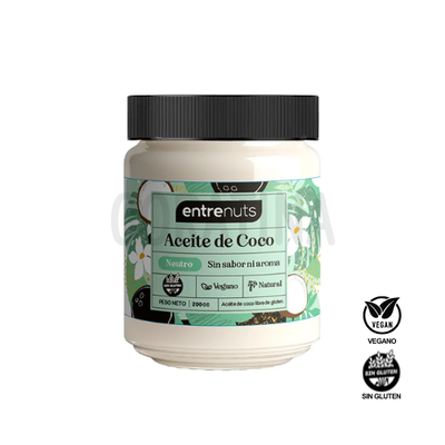 Entrenuts Aceite de Coco Neutro x 200cc