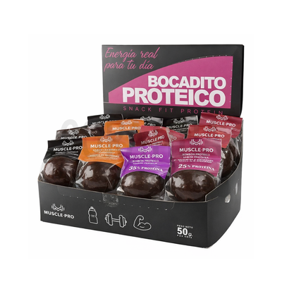 Muscle Pro Bombones Trufas Proteicas con Chocolate