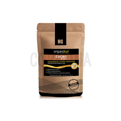 Organikal Cacao Natural Amargo x 50g