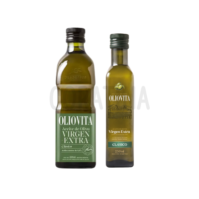 Oliovita Aceite de Oliva Extra Virgen en Botella de Vidrio