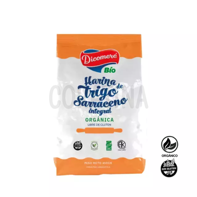 Dicomere Harina de Trigo Sarraceno Orgánico x 450g.