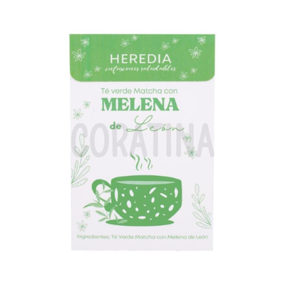 Heredia Te Verde Matcha con Melena de Leon x 40g
