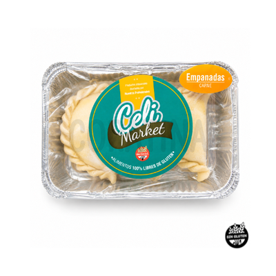 Celimarket - Empanada Jamón y Queso x 3u.