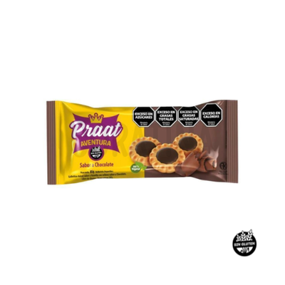 Paat - Galletitas dulces Aventura de Vainilla sabor a Chocolate x 85g.