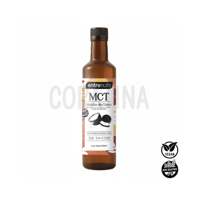 Entrenuts - Aceite de Coco MCT x 250ml.