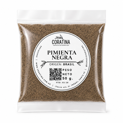 Pimienta Negra Molida Pura x 50g