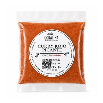 Curry Rojo Picante x 50g