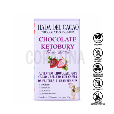 HDC Chocolate Ketobury x 50g