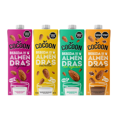 Cocoon Leche de Almendras x 1l.
