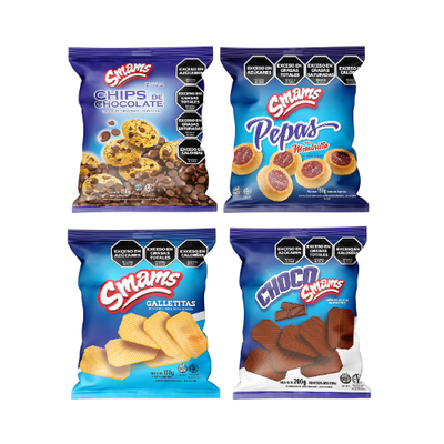 Smams Galletitas Dulces SIN GLUTEN 150g.