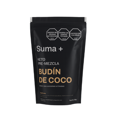 Suma + Keto Pre-Mezcla Budin de Coco  x 156g.