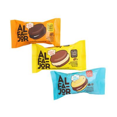 Nutriraw Alfajores SIN GLUTEN 50g.