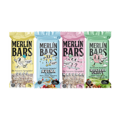 Merlin Bars - Barrita a base de dátiles x 35g