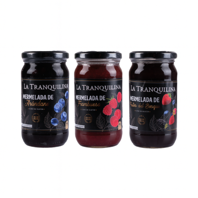 La Tranquilina Mermelada con Azúcar Orgánica x 400g.