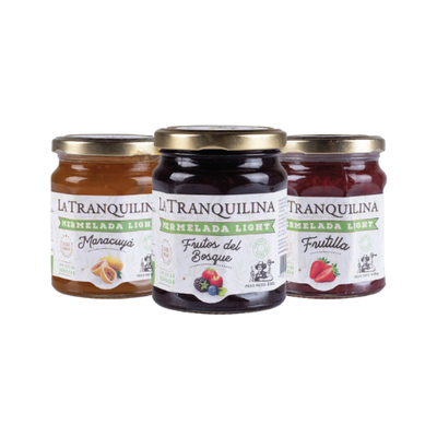 La Tranquilina Mermelada SIN Azúcar - Calidad Premium x 330g.