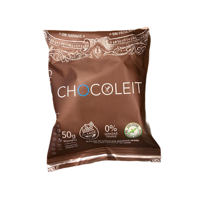 Chocoleite Alfajor de Cacao con Stevia Sin Azúcar